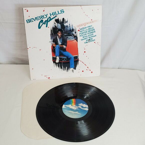 Beverly Hills Cop Soundtrack Vintage Vinyl Record LP MCA Records 1984 ~ MCA 5553 - Picture 4 of 5